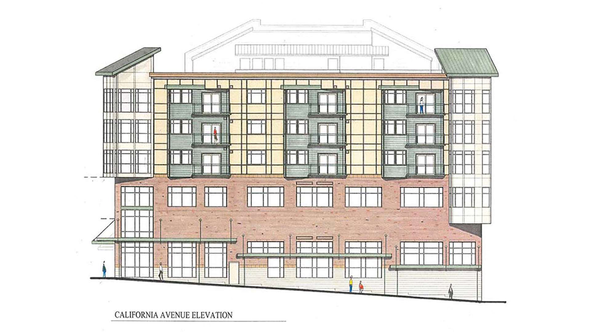 blueprint of a building